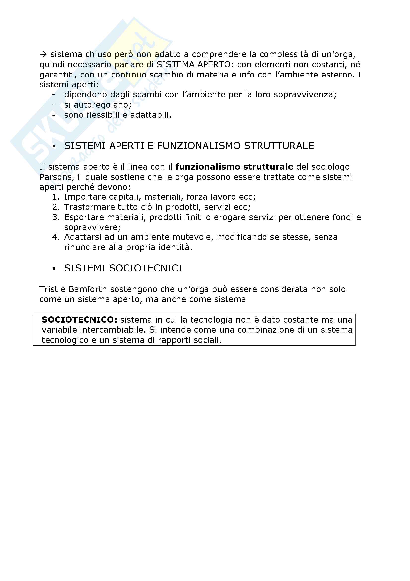 Riassunto esame Psicologia del lavoro e delle organizzazioni, prof. Sartori, libro consigliato Organizzazione del lavoro per lo sviluppo delle risorse umane, Favretto Pag. 41