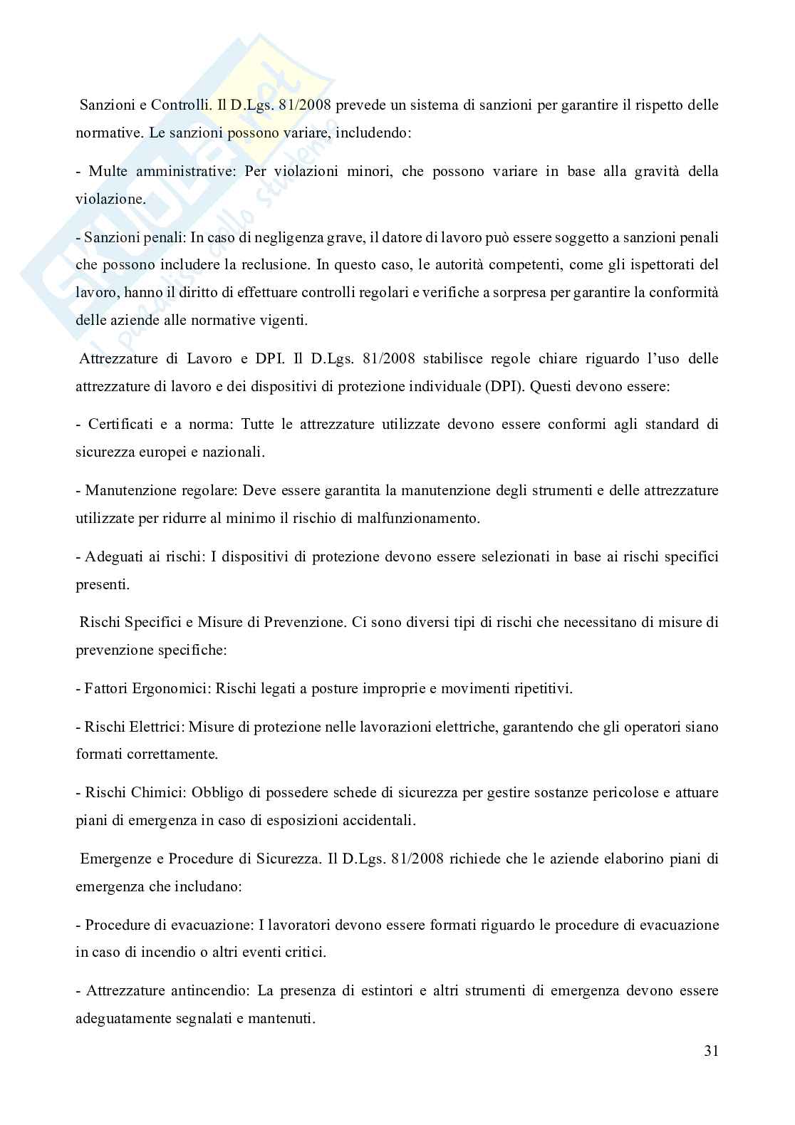 Appunti Diritto amministrativo per Concorso Pubblico per Dirigente Amministrativo e Istruttore direttivo amministrativo nella Pubblica Amministrazione Enti Locali Pag. 31