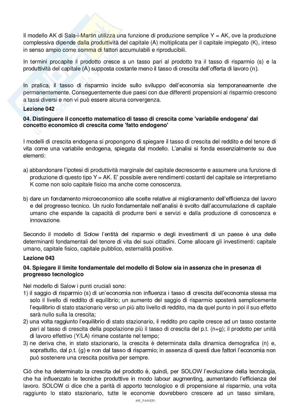 Esame Economia dello sviluppo - Chiuse Pag. 36