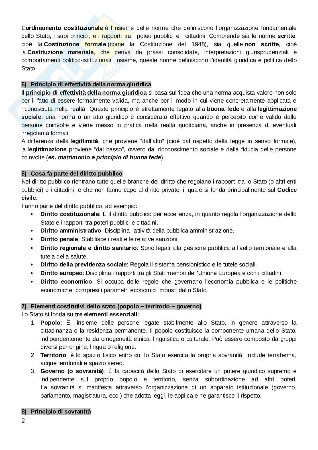 Diritto pubblico dell'economia - possibili domande esame con risposte  Pag. 2