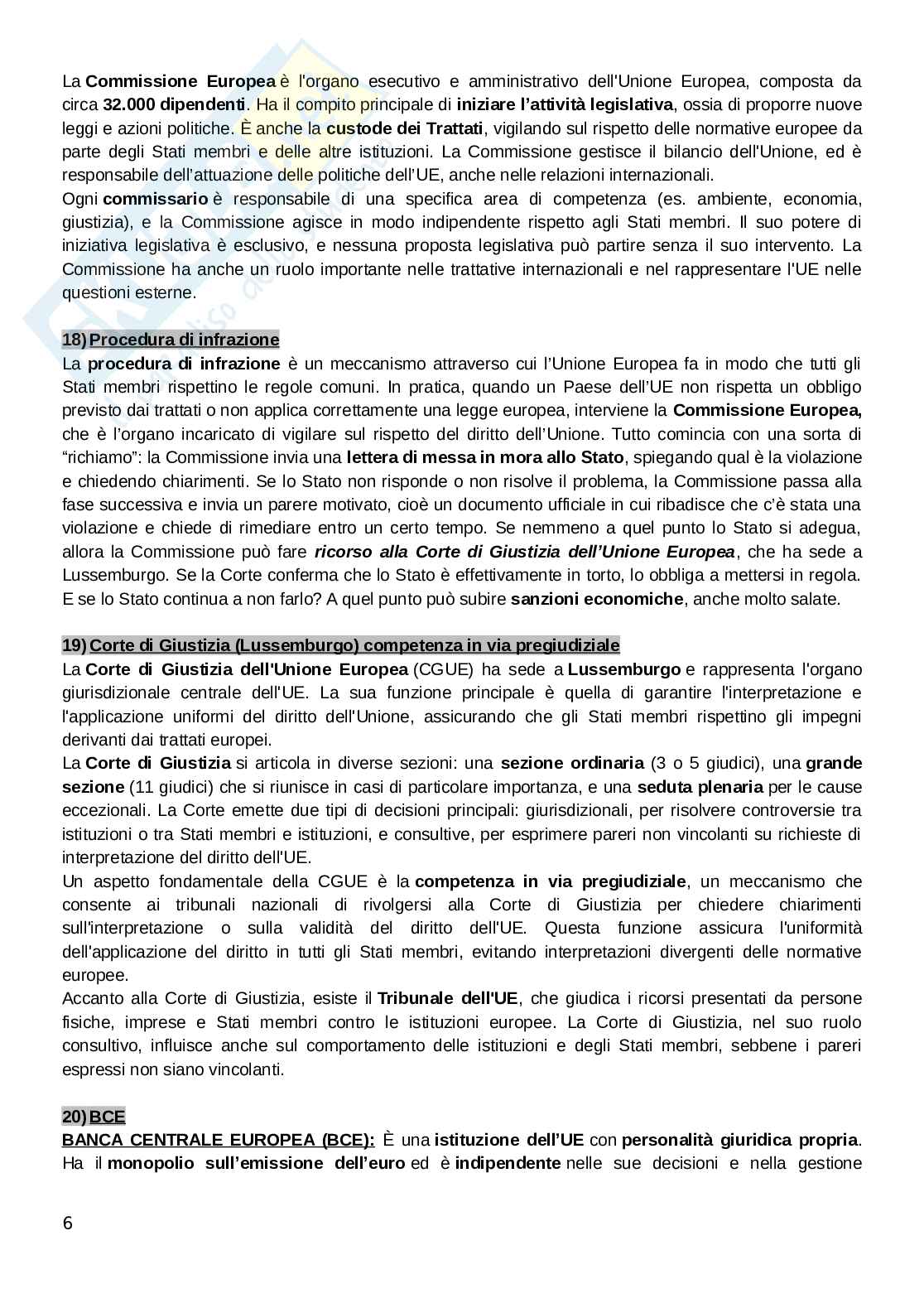Diritto pubblico dell'economia - possibili domande esame con risposte  Pag. 6