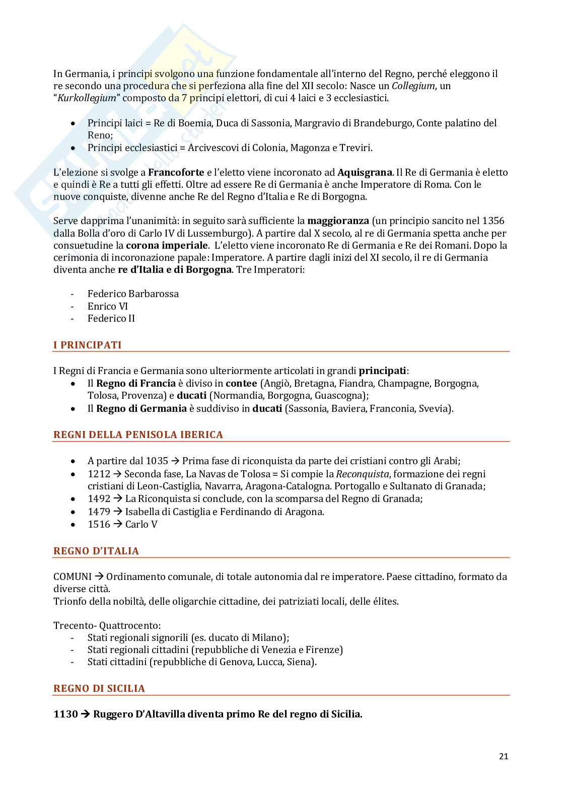 Appunti Storia del diritto medievale e moderno Pag. 21
