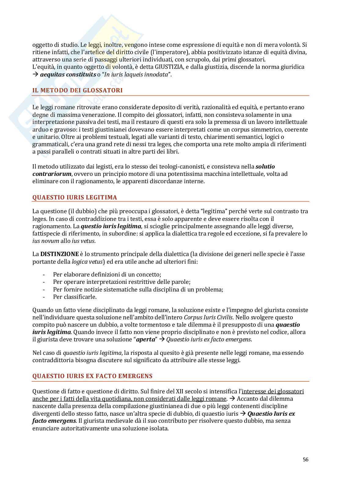 Appunti Storia del diritto medievale e moderno Pag. 56