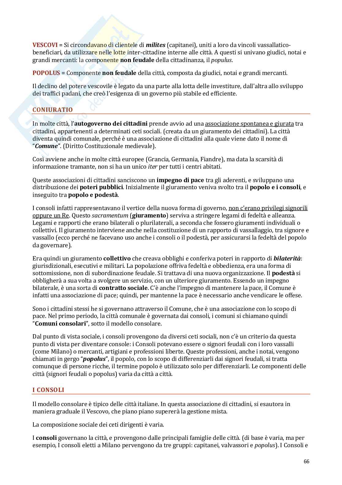 Appunti Storia del diritto medievale e moderno Pag. 66
