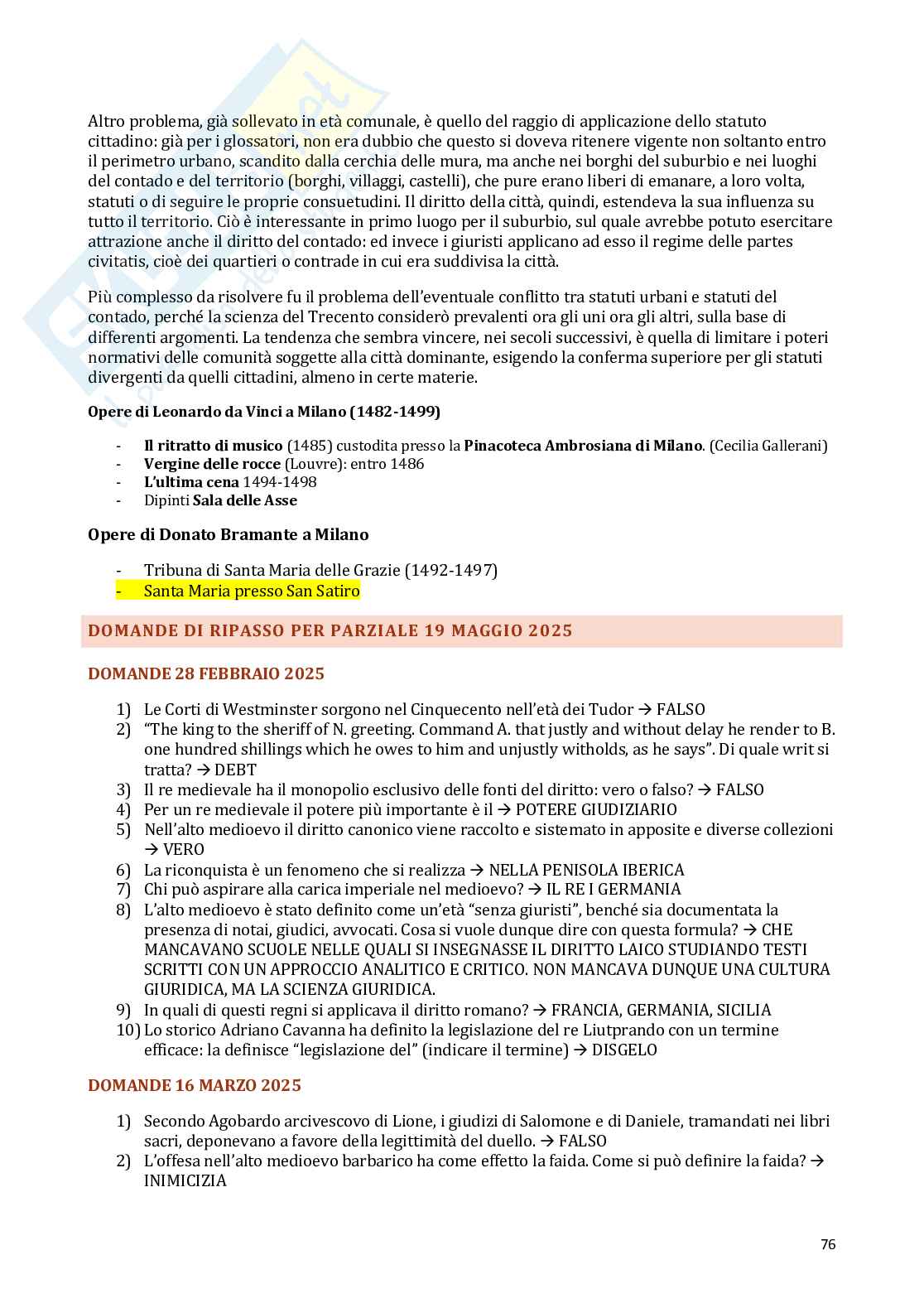 Appunti Storia del diritto medievale e moderno Pag. 76