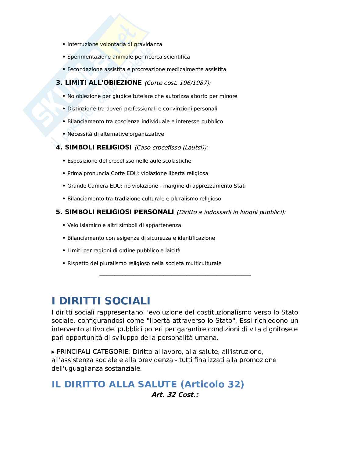 Diritti Costituzionali - Parte speciale Pag. 16