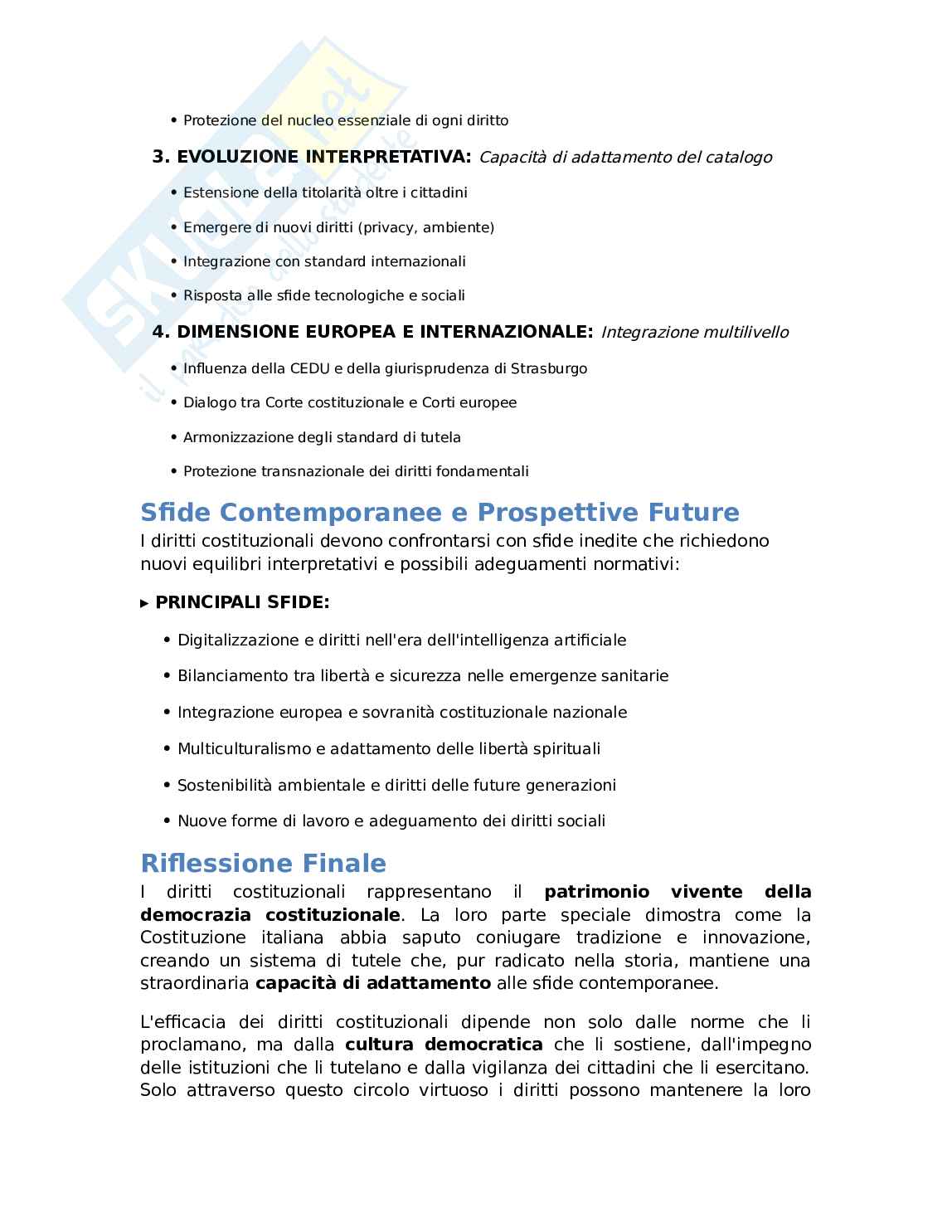 Diritti Costituzionali - Parte speciale Pag. 21