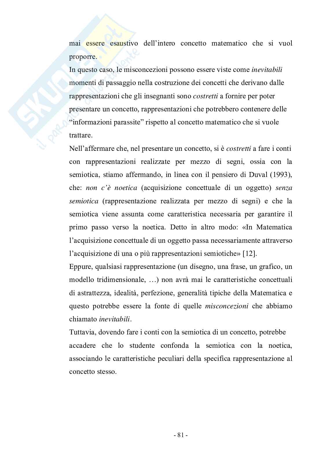 Didattica delle frazioni: analisi e problemi di introduzione Pag. 81