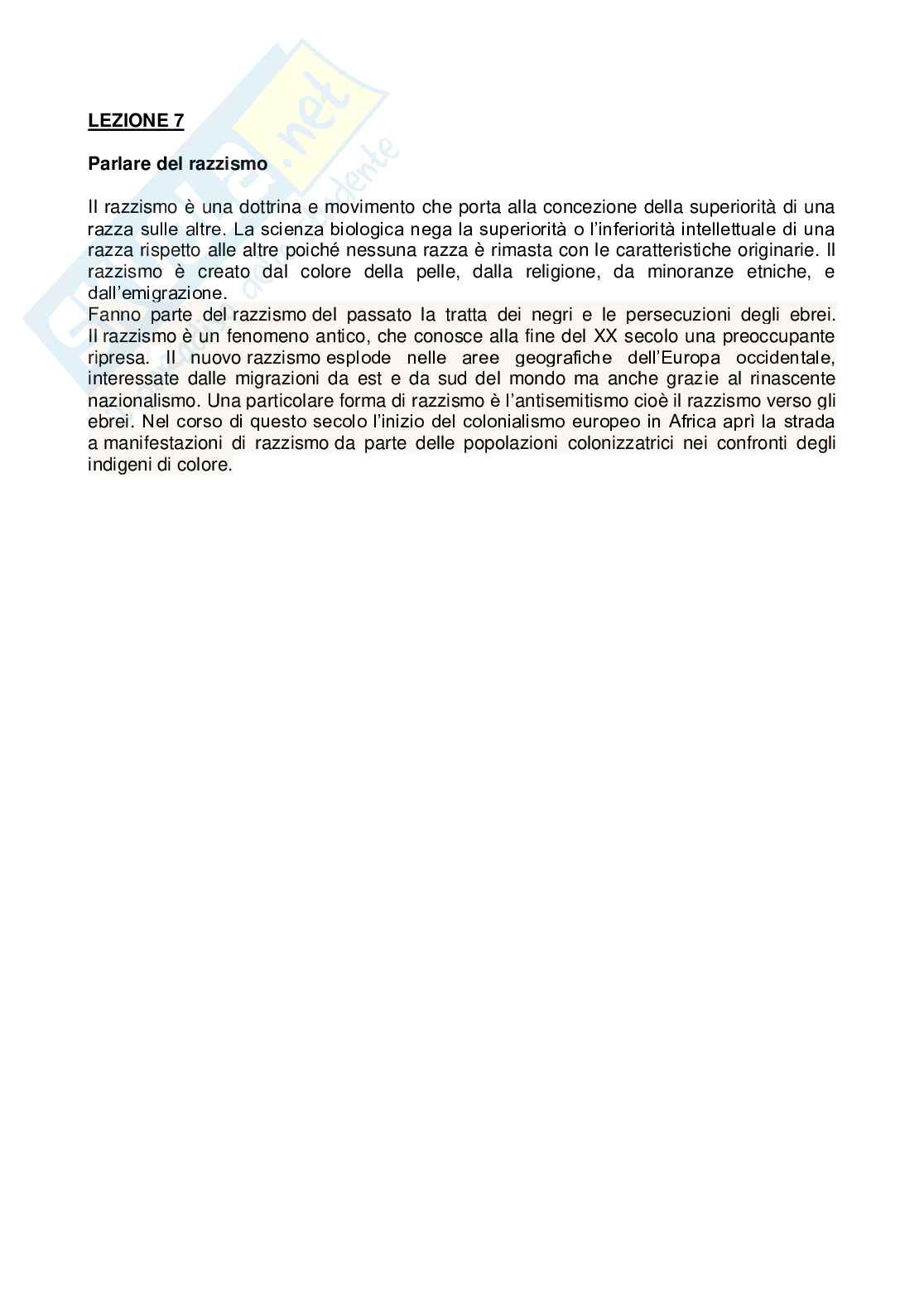 Esercitazioni Antropologia Pag. 6