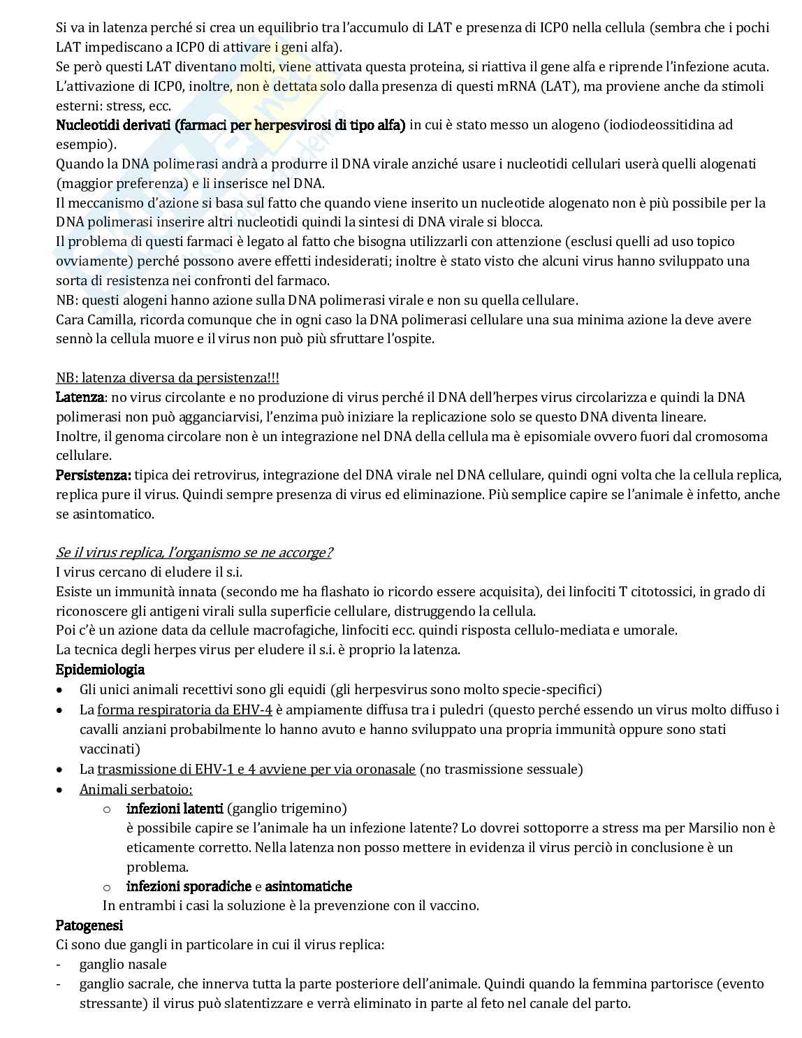 Malattie infettive, profilassi e polizia veterinaria II - 1 parziale Pag. 16