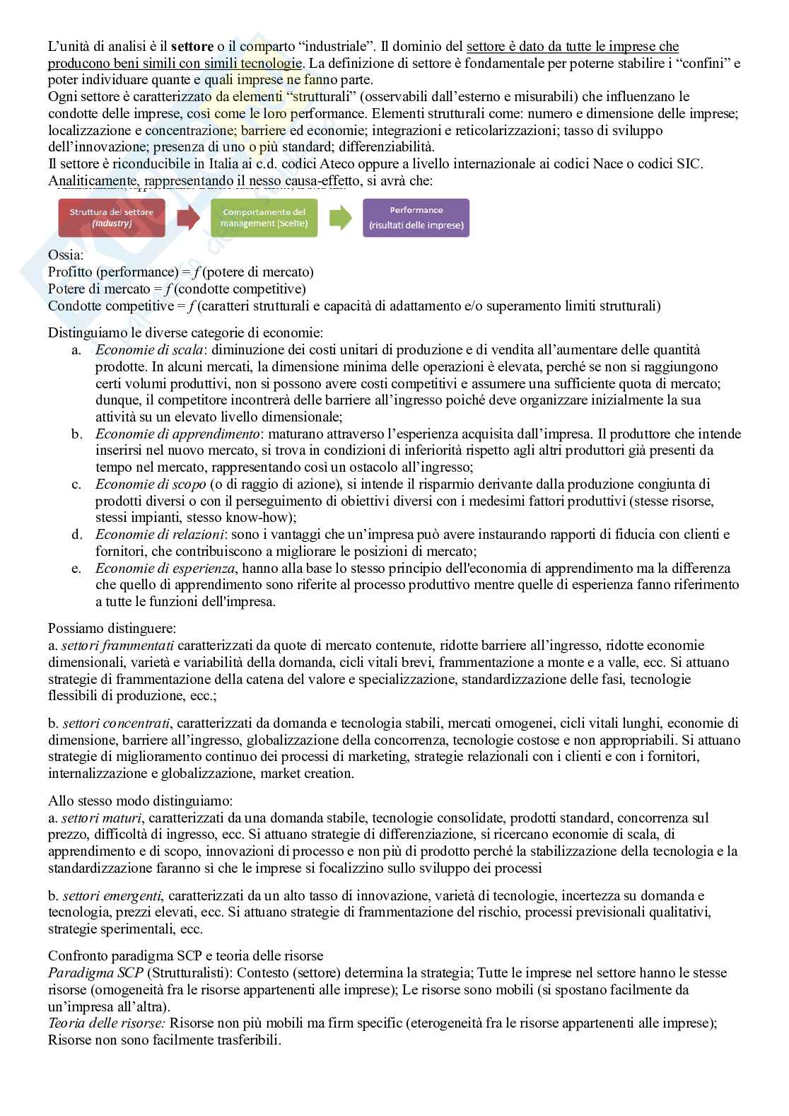 Economia e gestione delle imprese Pag. 16