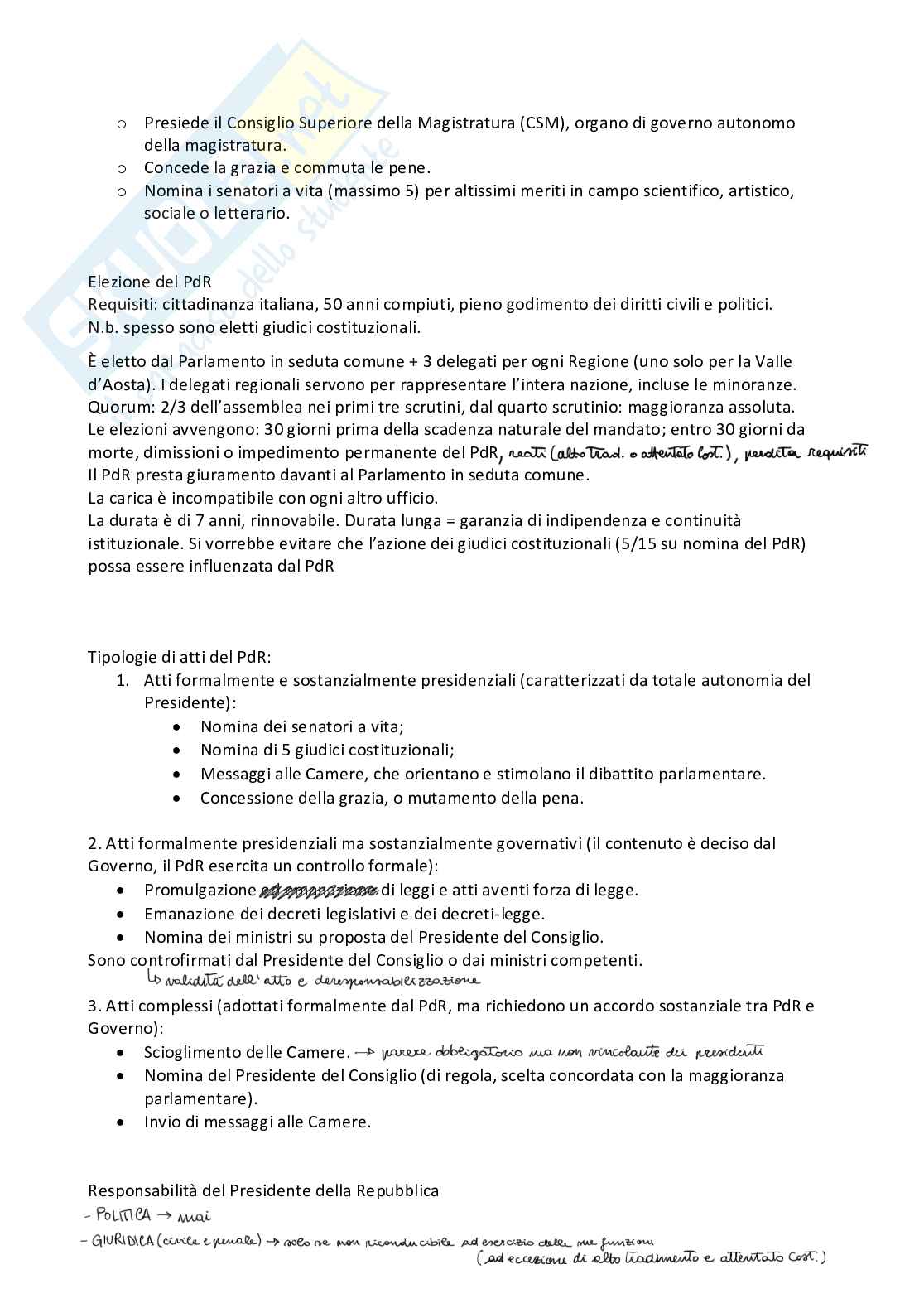 Appunti del tutoraggio di Istituzioni di diritto pubblico Pag. 11
