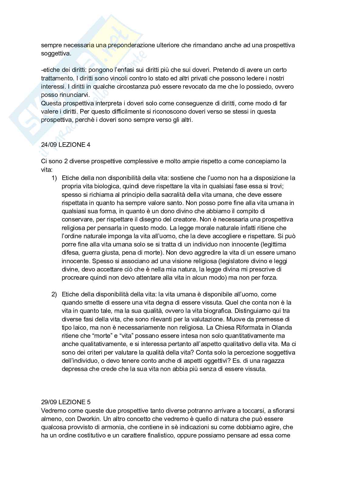 Riassunto esame Bioetica, Prof. Vantin Serena, libro consigliato Le metamorfosi della responsabilità , Vantin Pag. 6