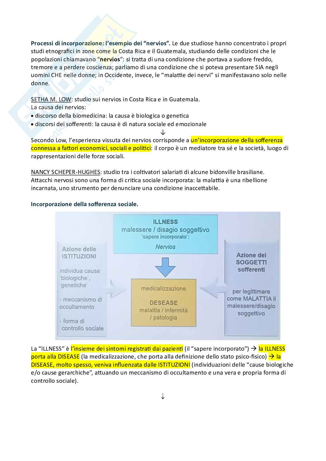 Antropologia culturale: la biomedicina, la salute, la medicina popolare Pag. 16