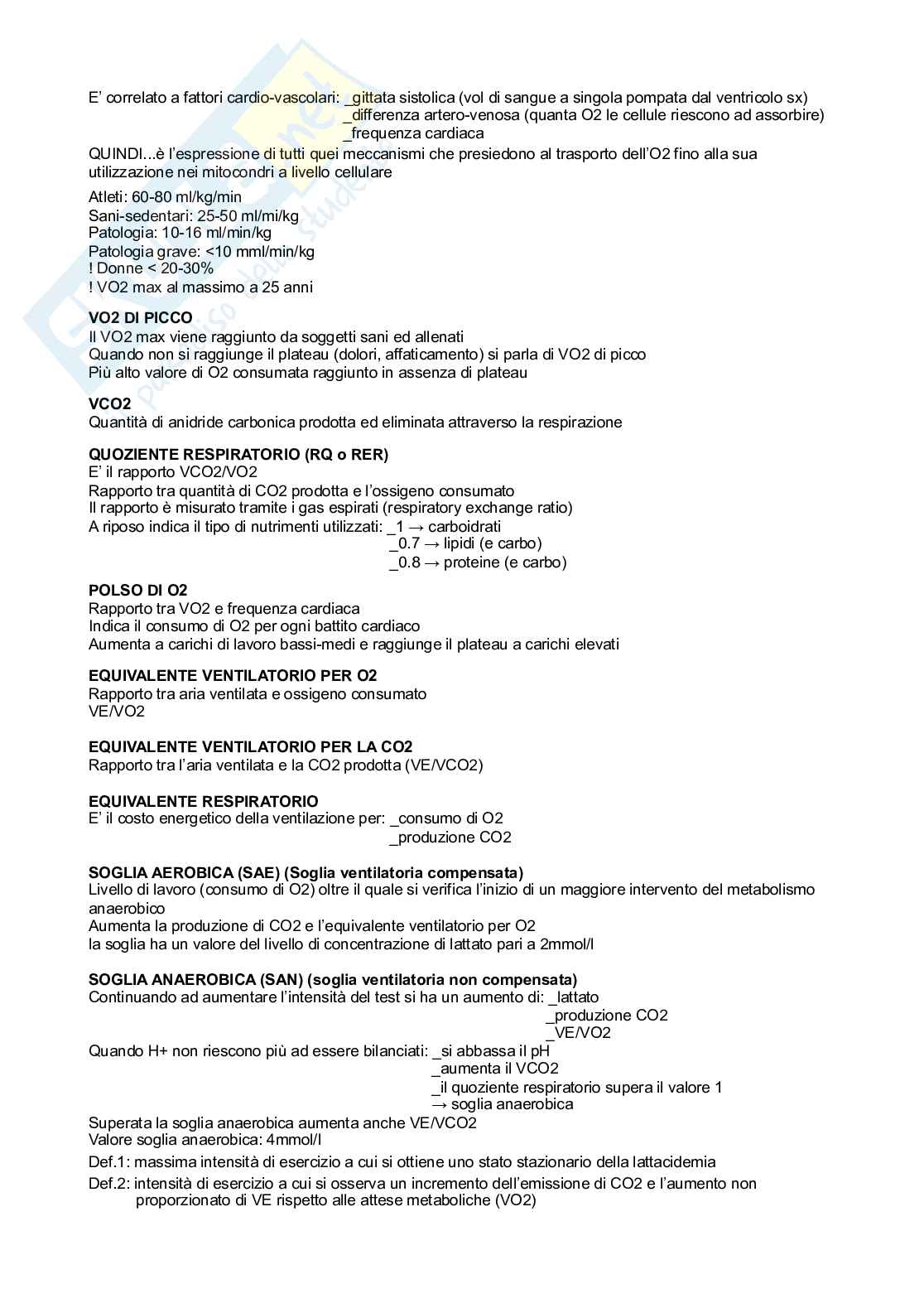 Appunti Medicina dello sport Pag. 11