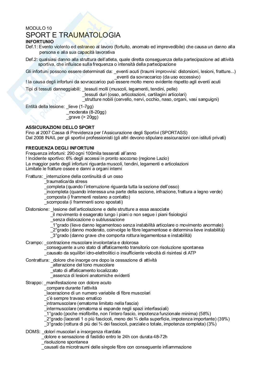Appunti Medicina dello sport Pag. 26