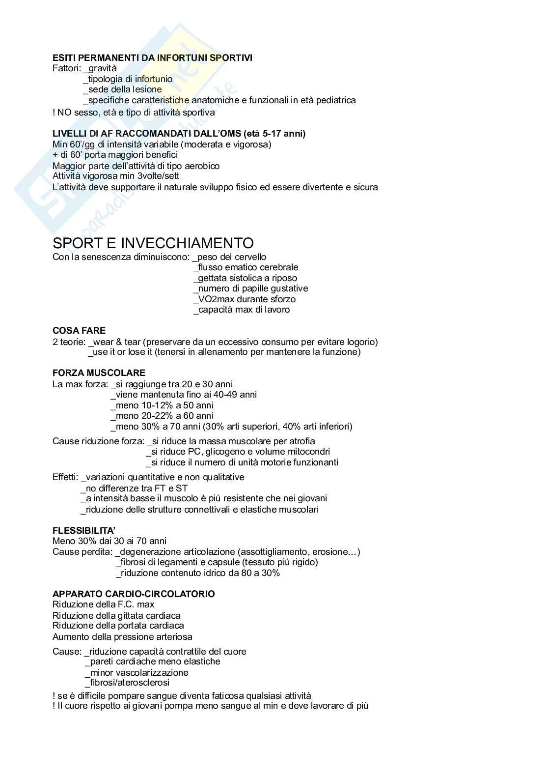 Appunti Medicina dello sport Pag. 31