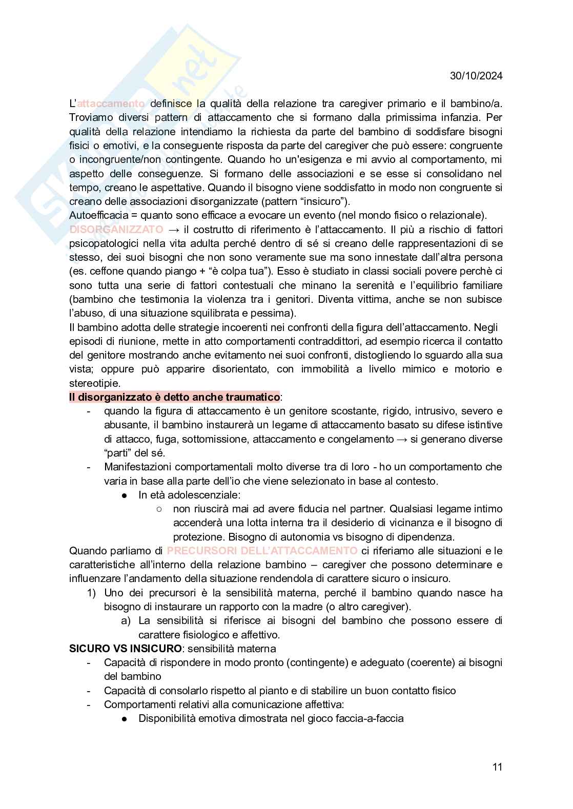 Psicologia delle attività sportive Pag. 11