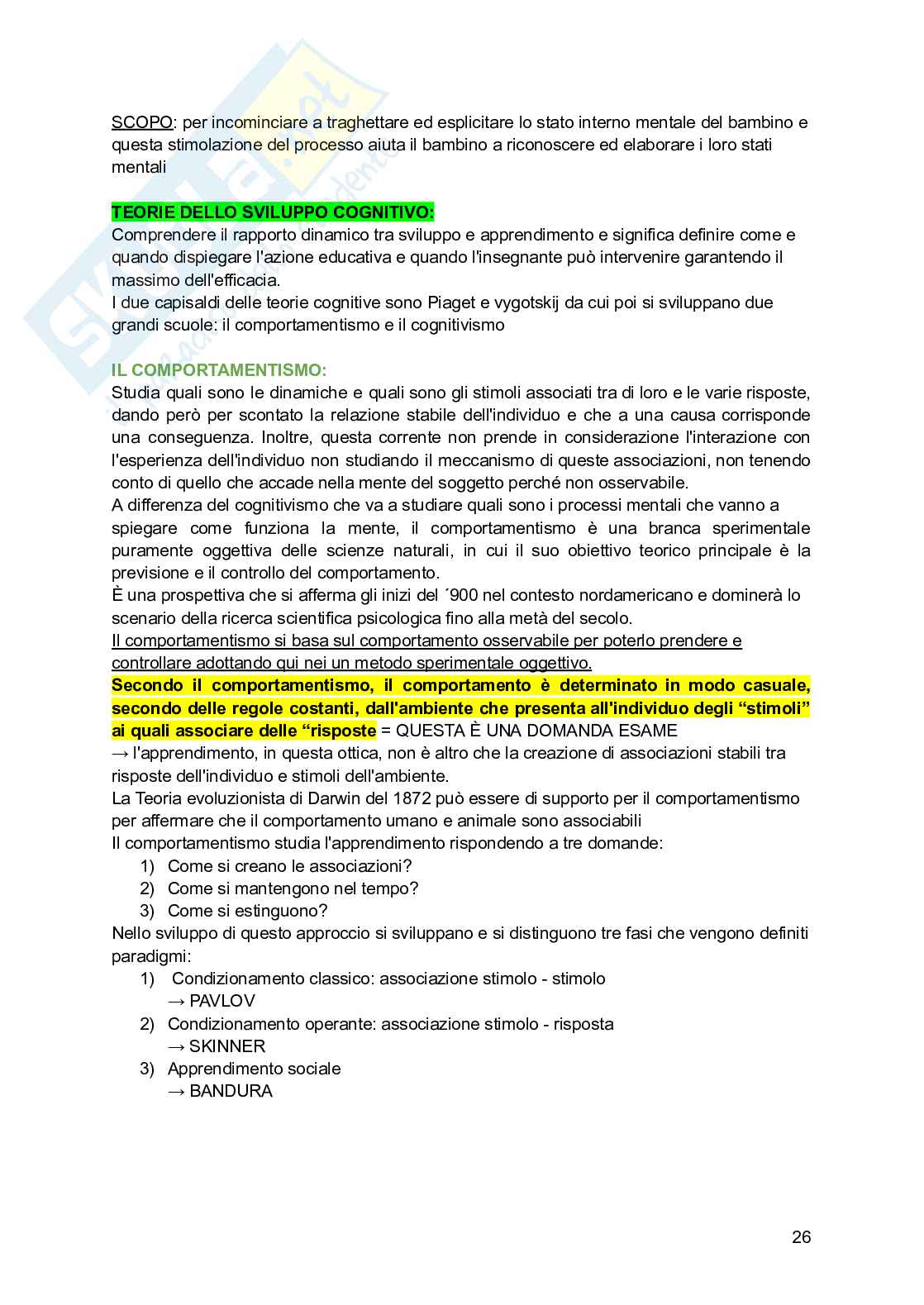 Psicologia delle attività sportive Pag. 26