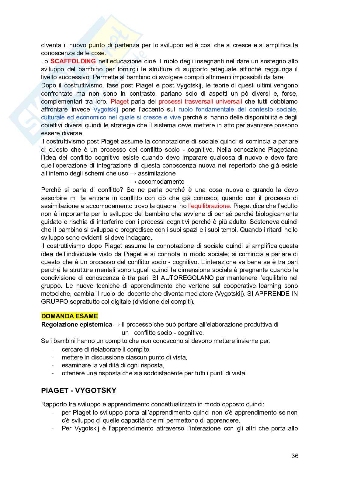 Psicologia delle attività sportive Pag. 36