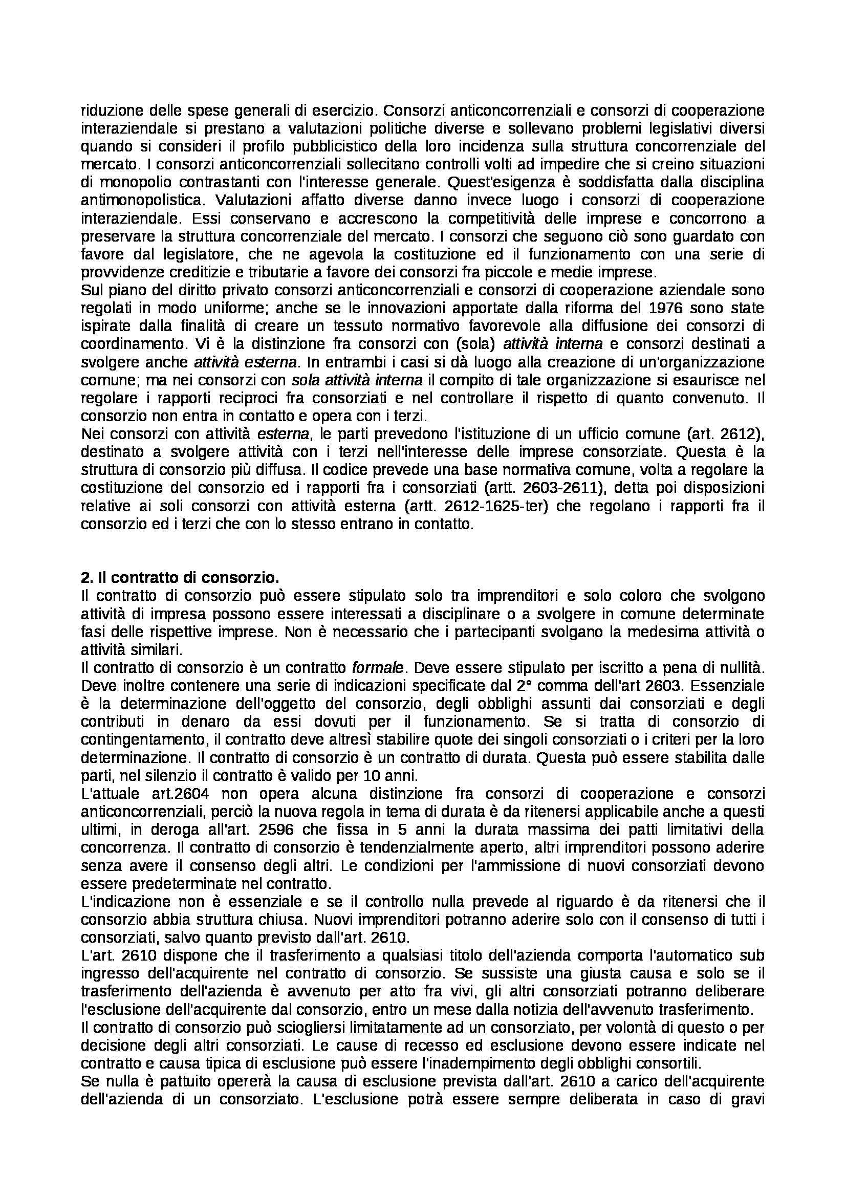 Riassunto esame Diritto commerciale, prof. Mansani, libro consigliato Campobasso, Diritto dell'impresa primo volume Pag. 51