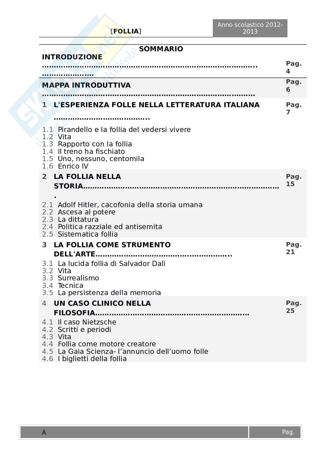 Genialità e Folla tesina Pag. 2