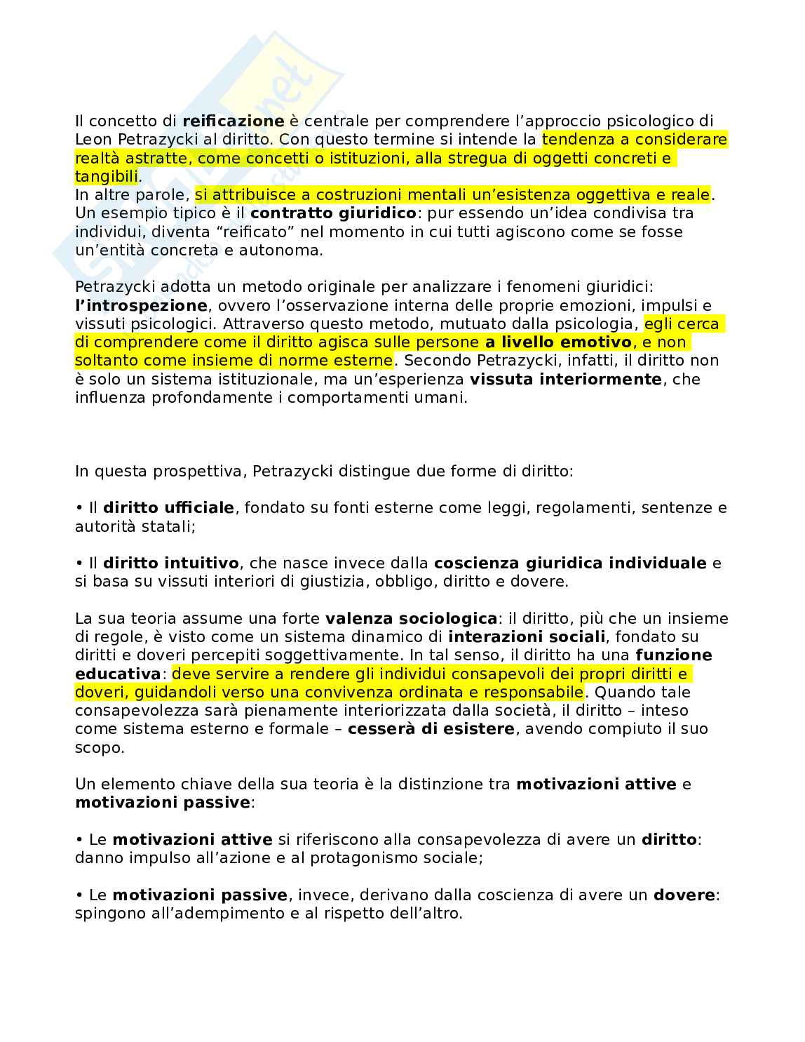 Sociologia del diritto Pag. 36