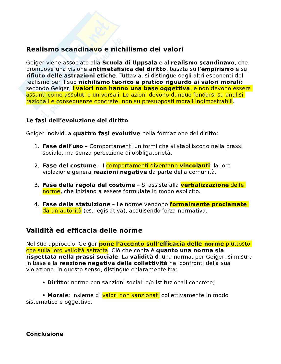 Sociologia del diritto Pag. 61