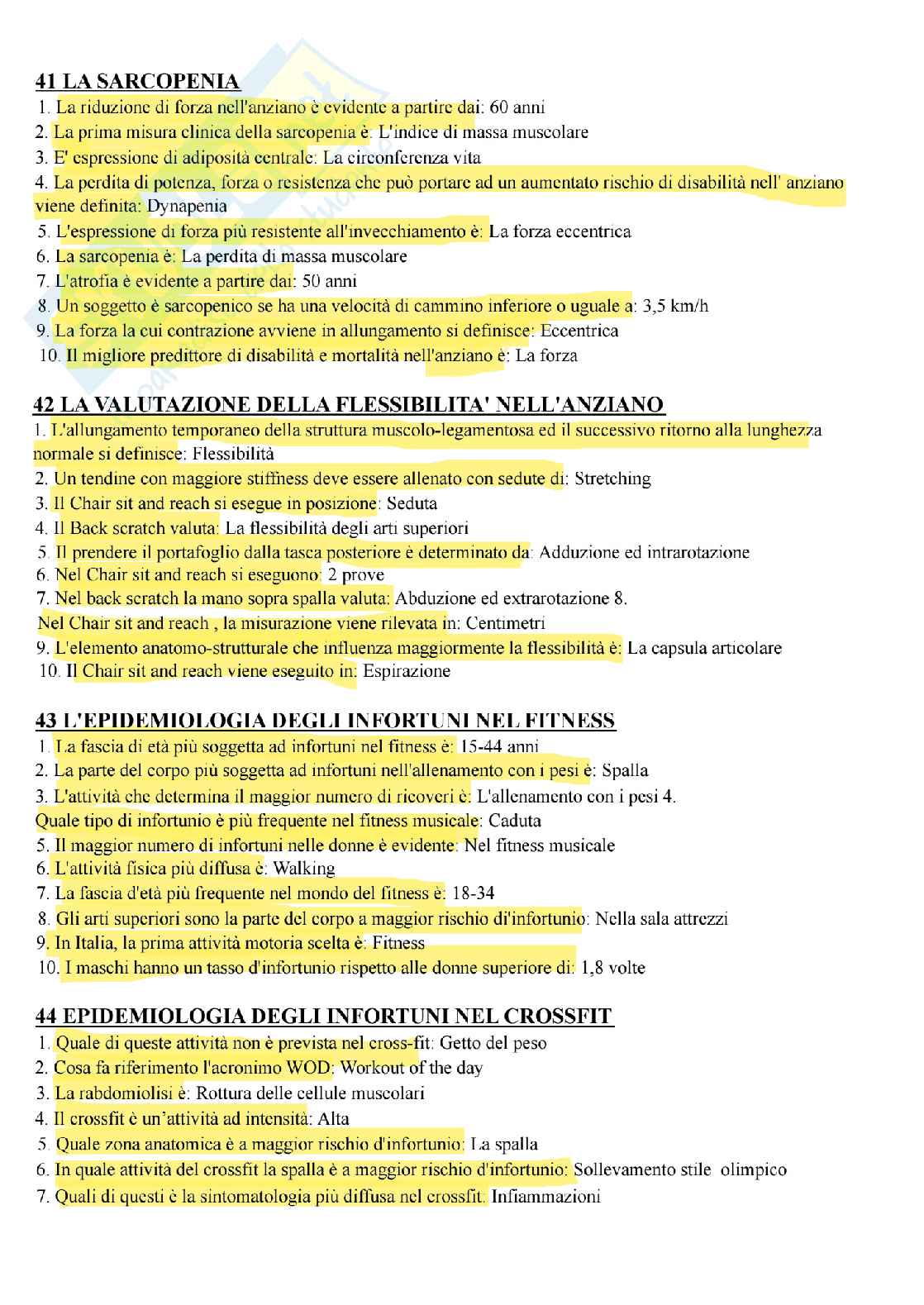 Paniere di Teorie, metodologie e didattiche dell'educazione motoria Pag. 16