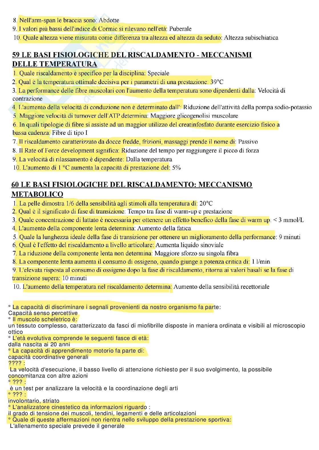 Paniere di Teorie, metodologie e didattiche dell'educazione motoria Pag. 21