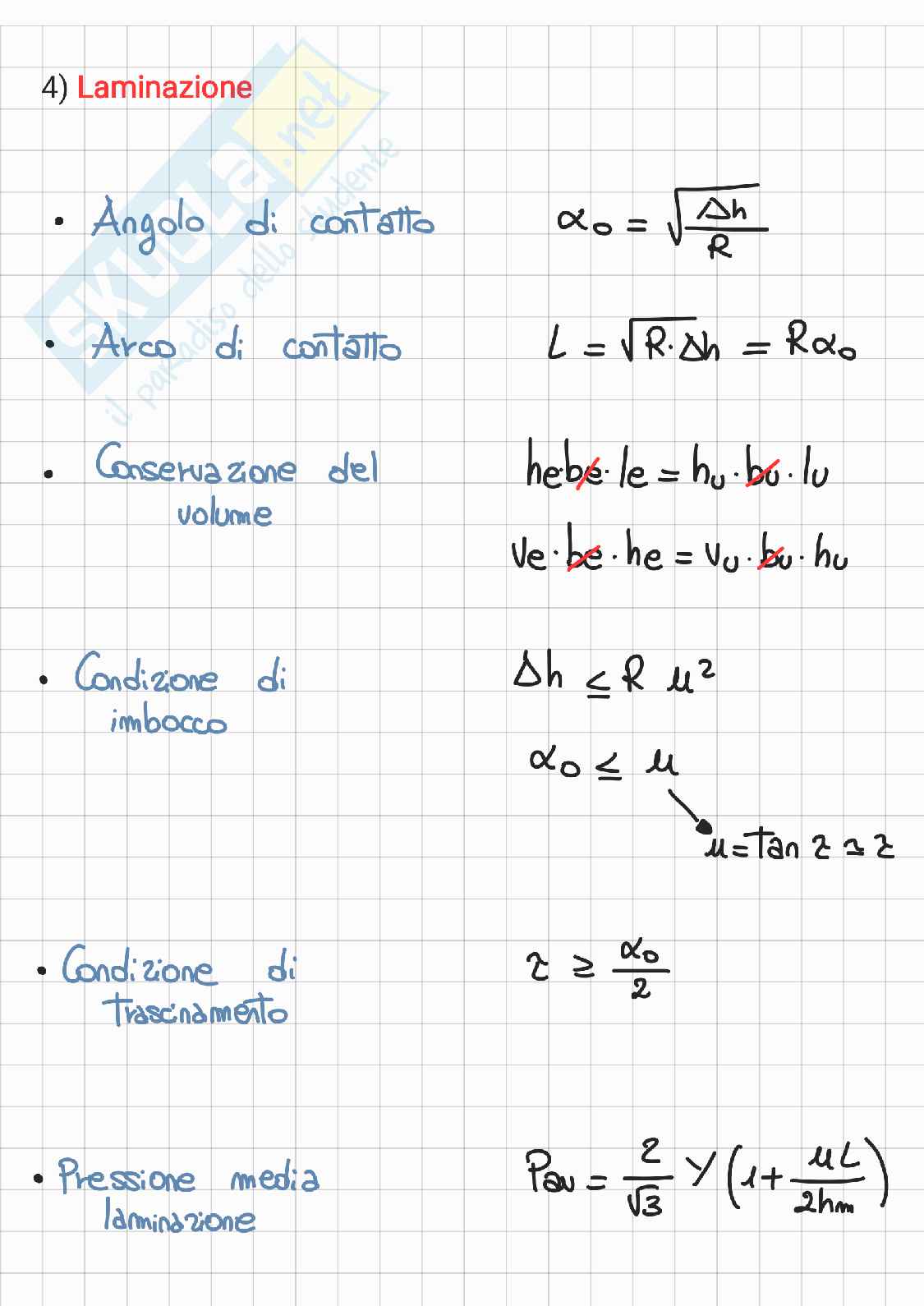 Formulario corso tecnologia meccanica e qualità (TMQ) Pag. 11
