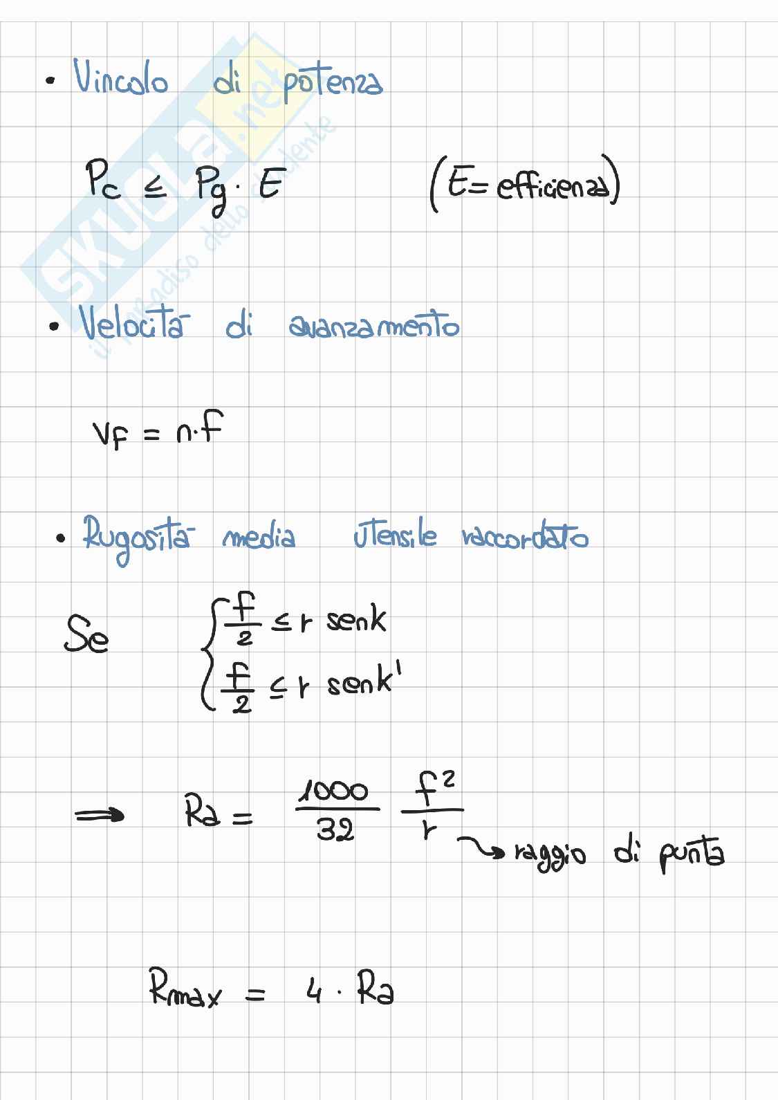 Formulario corso tecnologia meccanica e qualità (TMQ) Pag. 21
