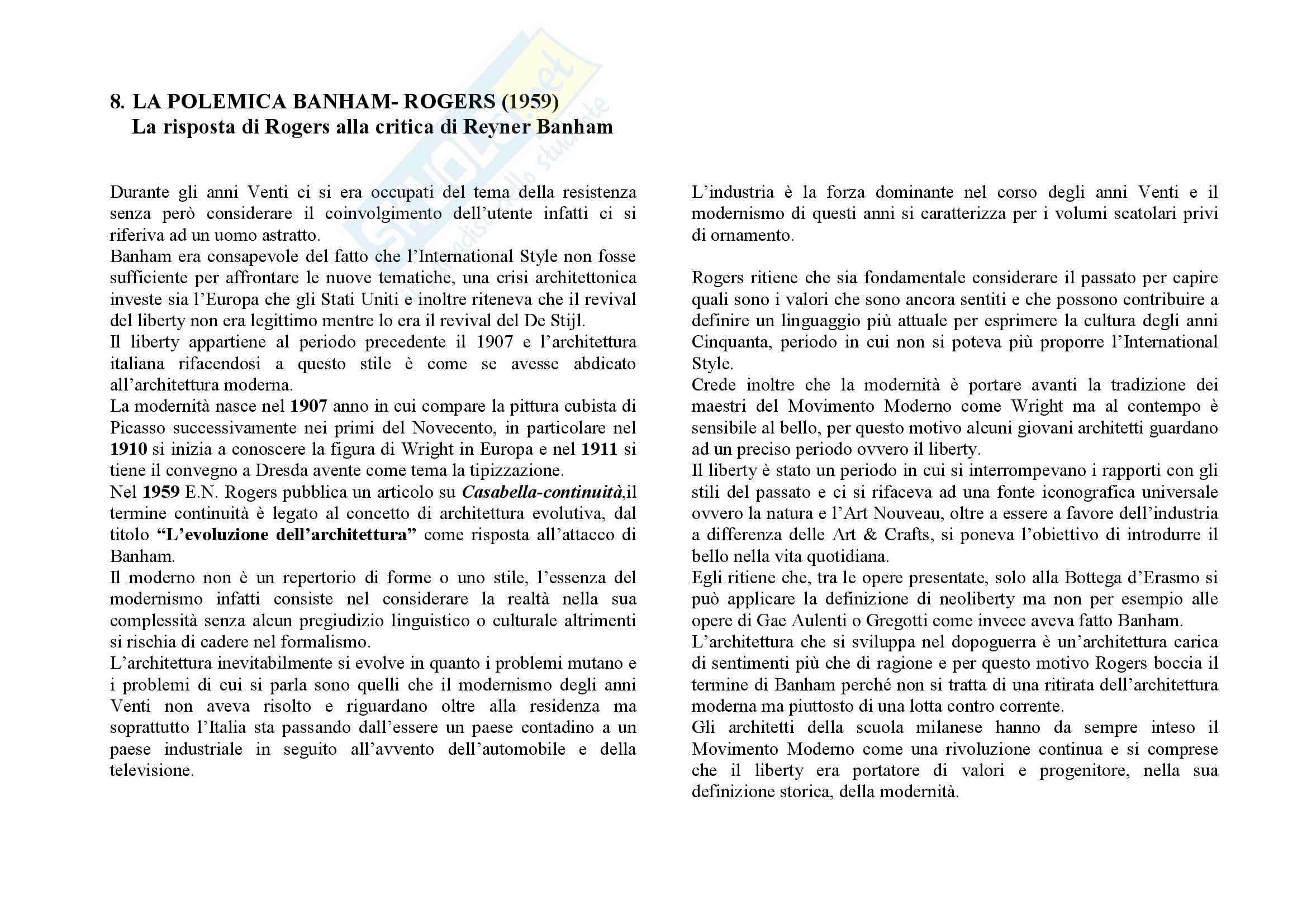 Storia dell'architettura del secondo Novecento Pag. 16