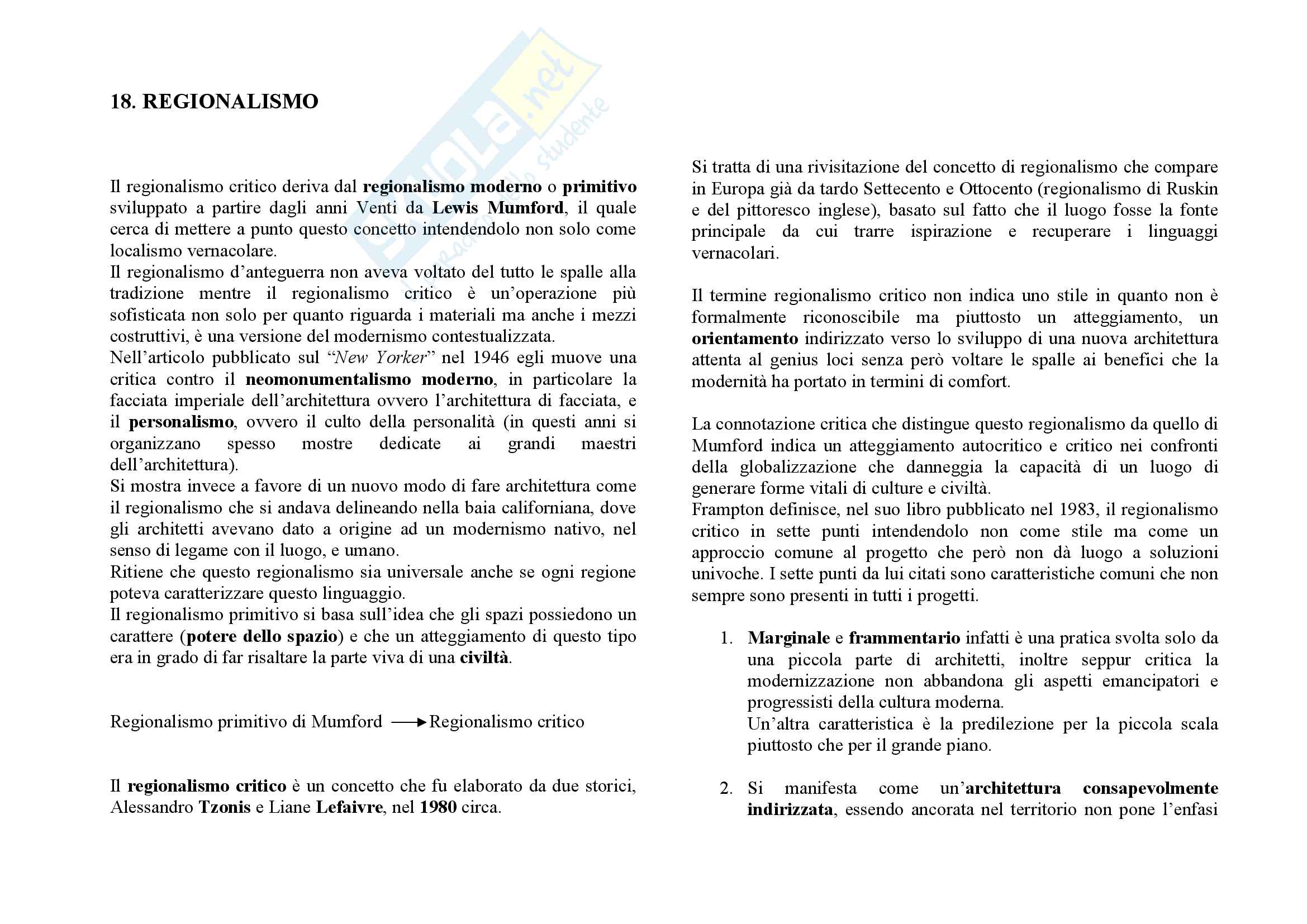 Storia dell'architettura del secondo Novecento Pag. 41