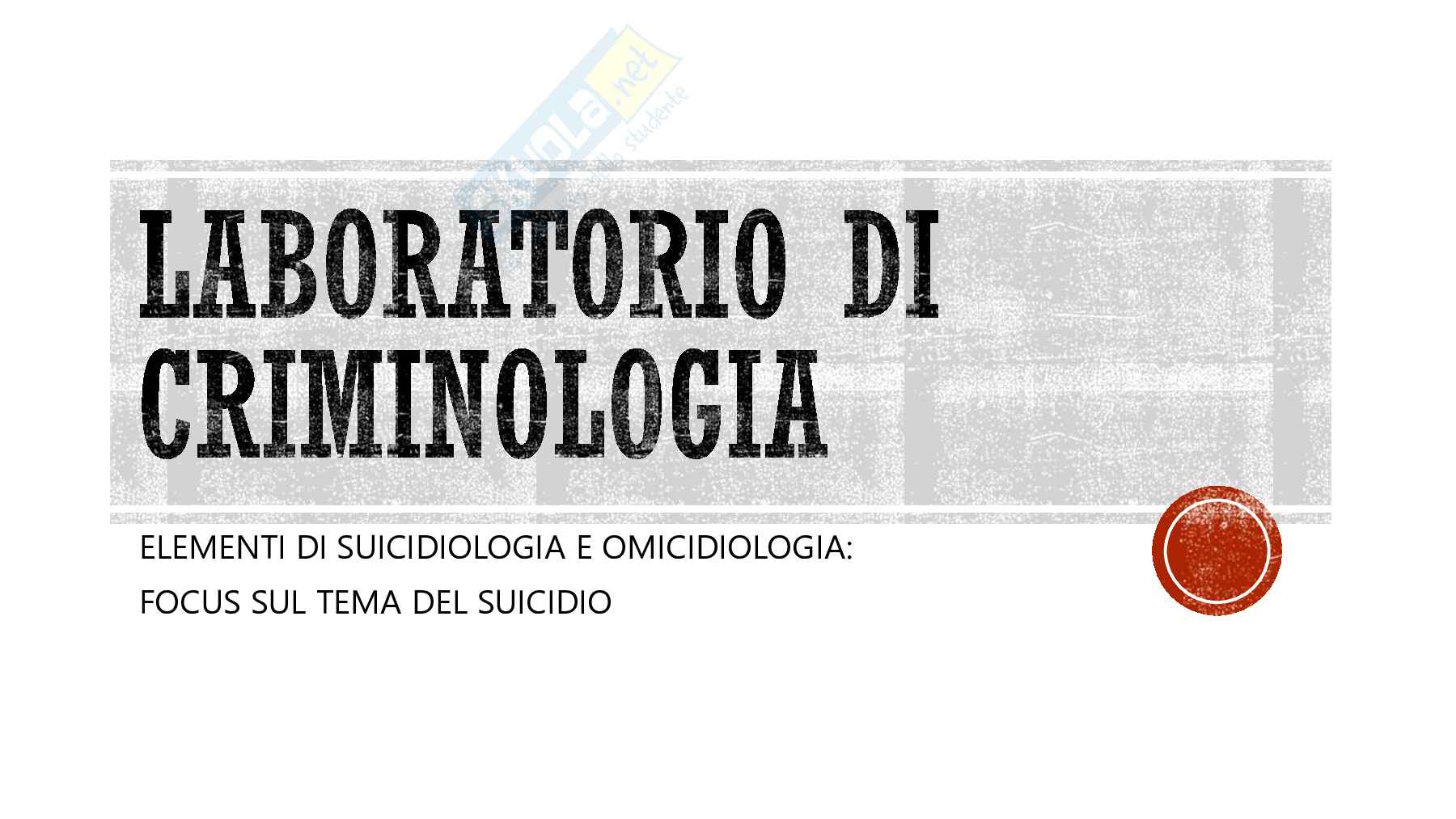 Criminologia Pag. 1