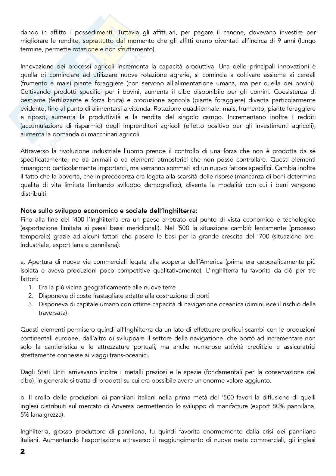 Storia economica Pag. 2