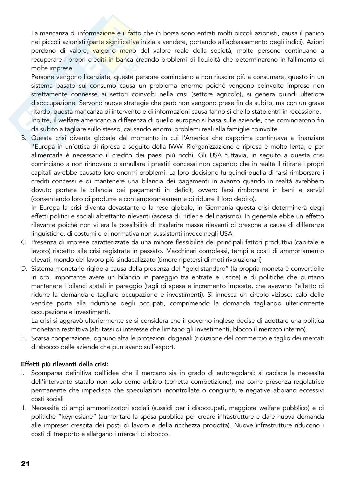 Storia economica Pag. 21