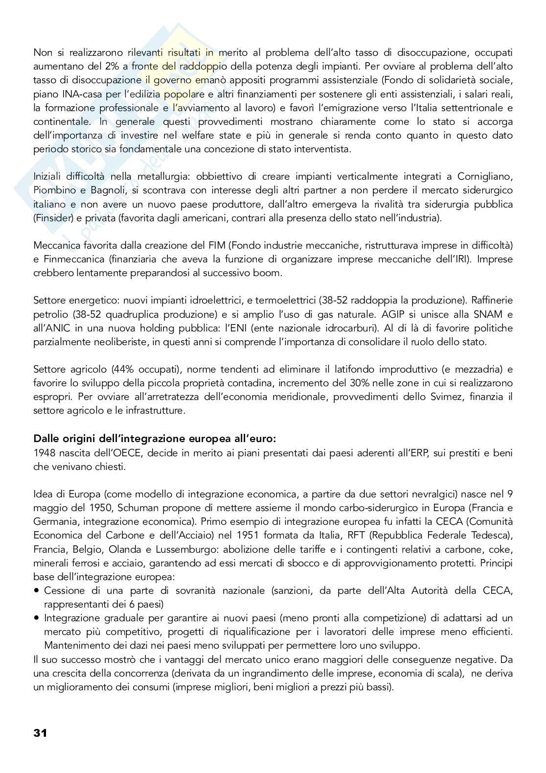 Storia economica Pag. 31