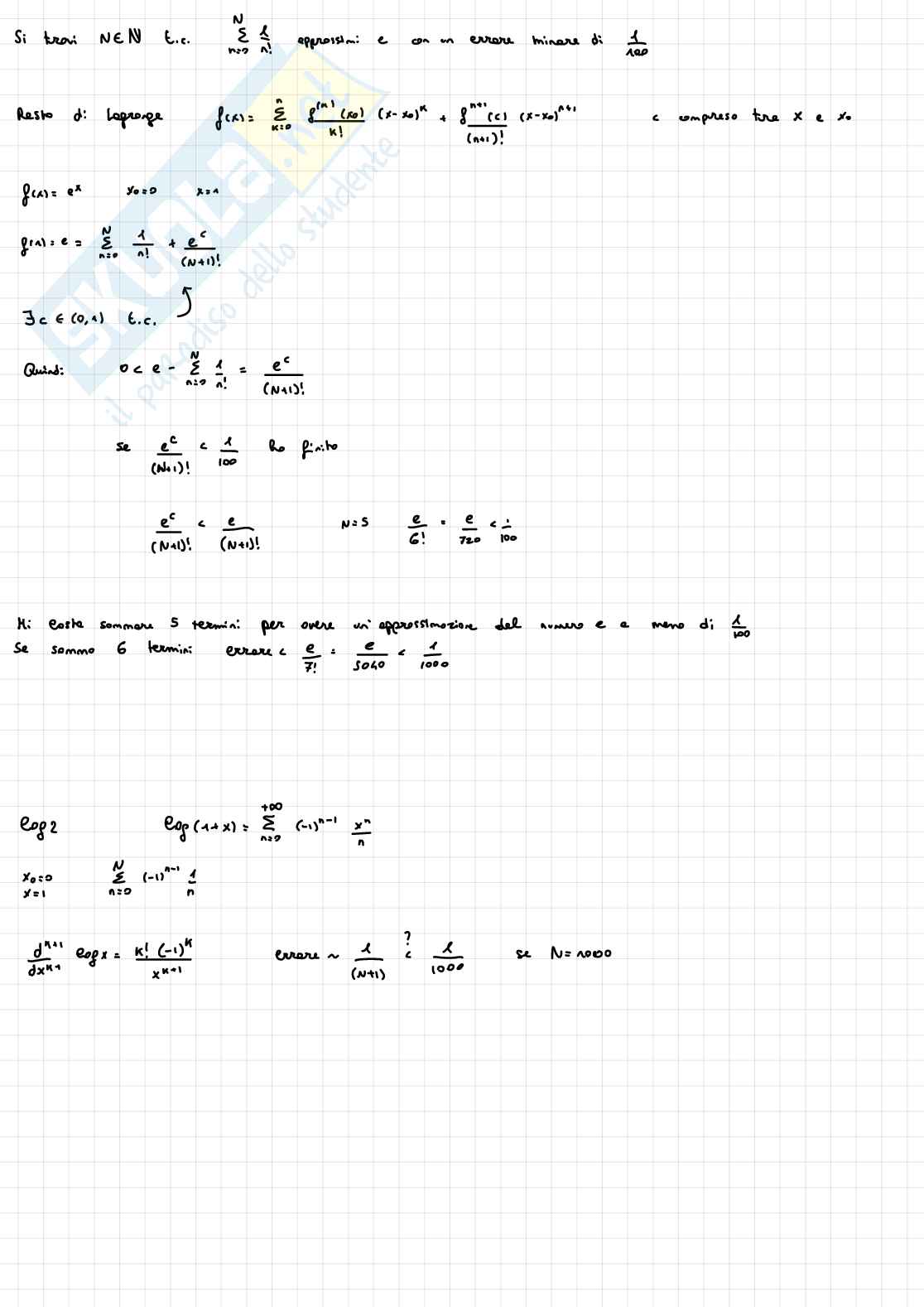 Appunti completi di Analisi matematica 1 Pag. 36