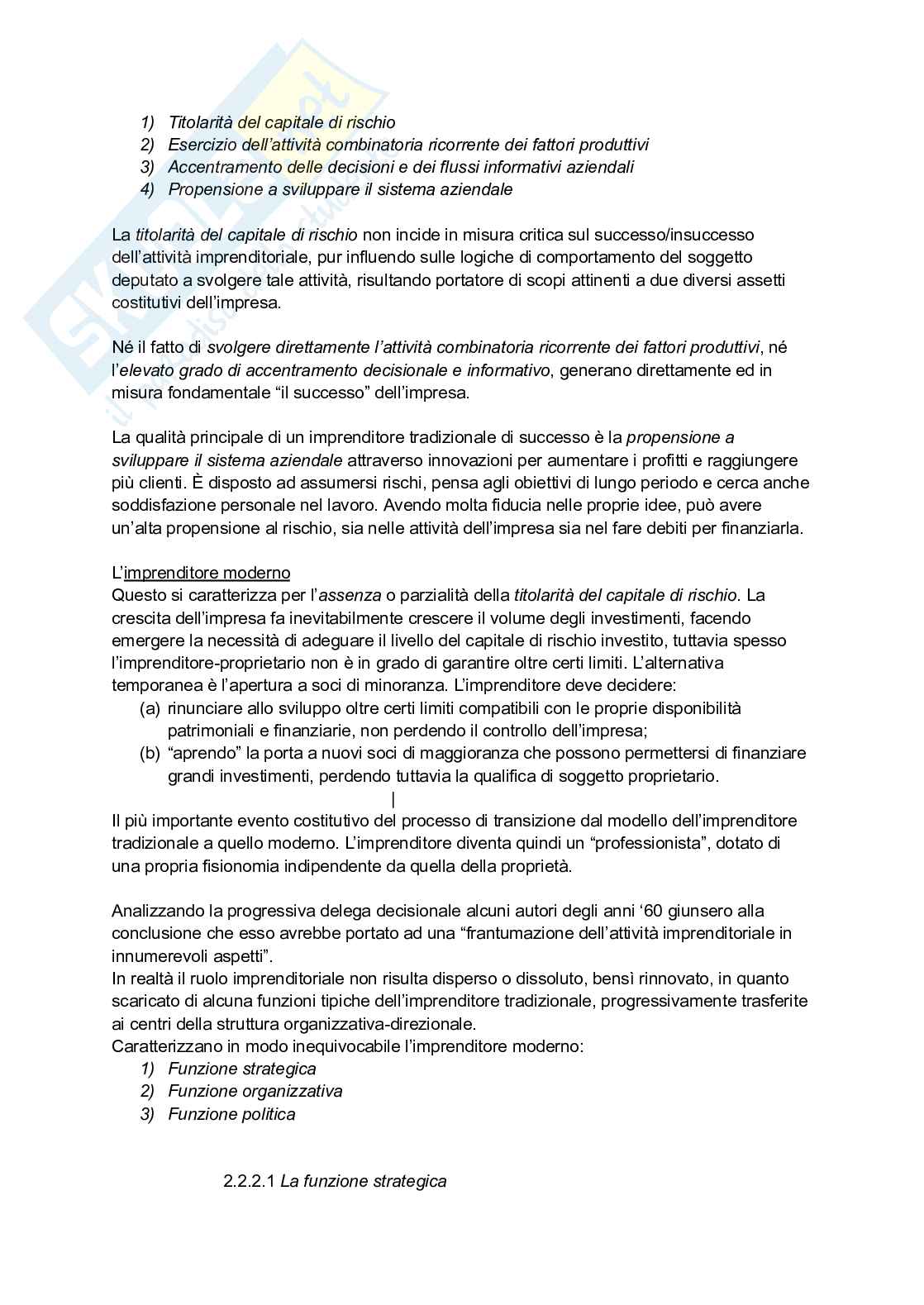 Economia e gestione delle imprese Pag. 6