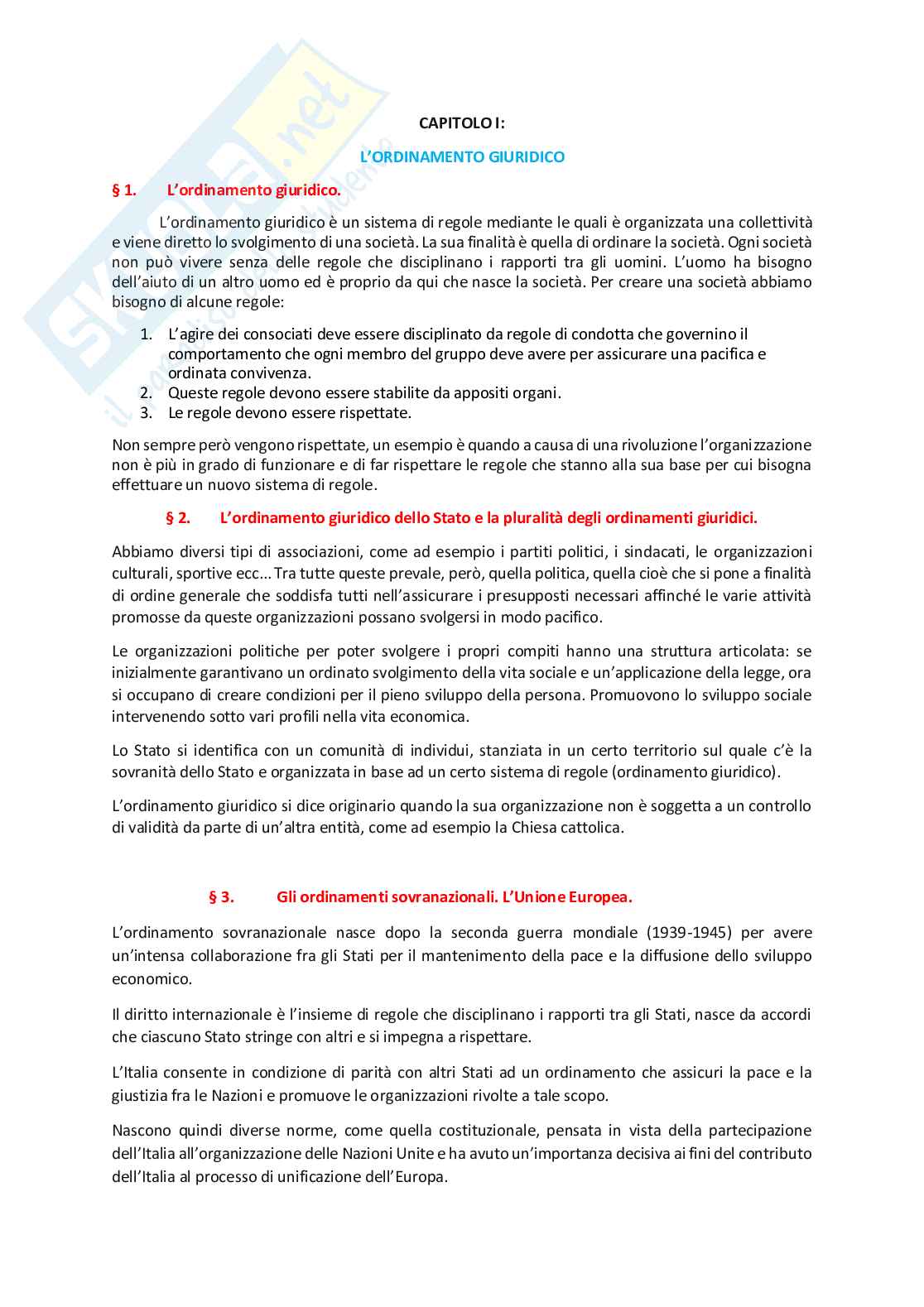 Diritto civile 1 Pag. 1