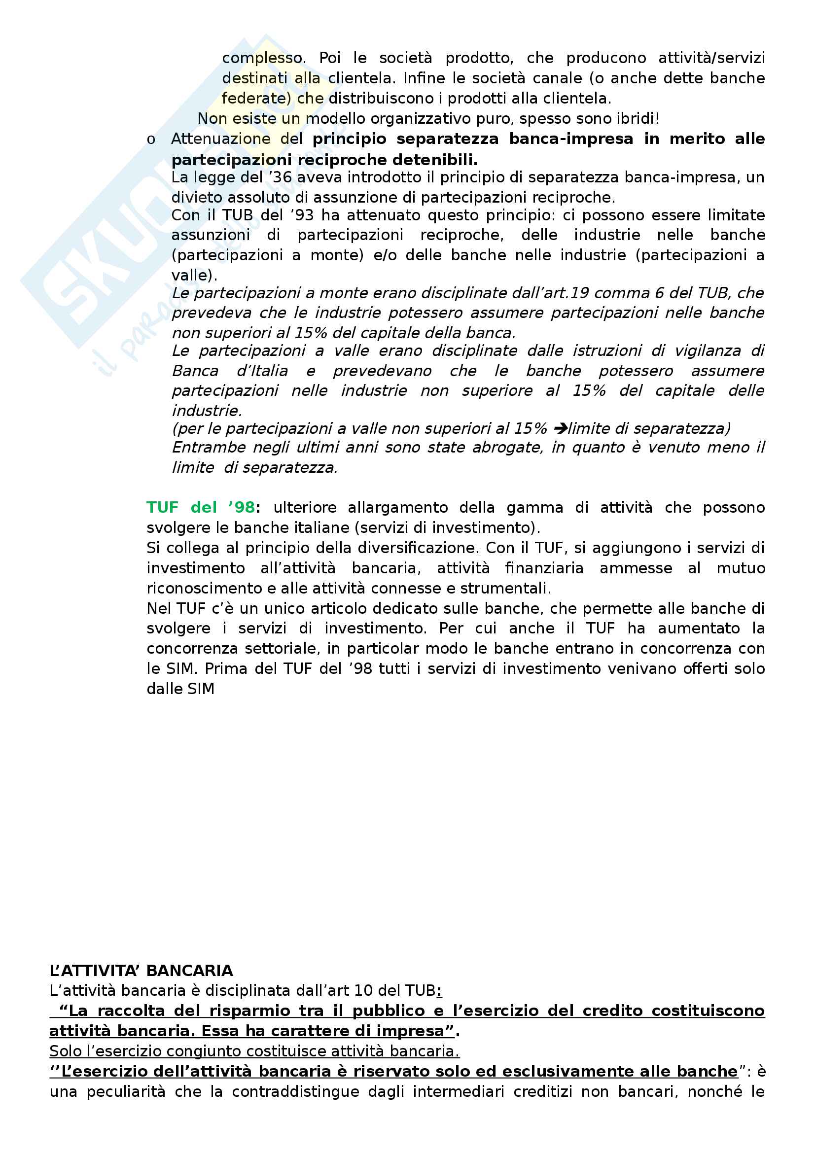 Economia delle aziende di credito Pag. 16