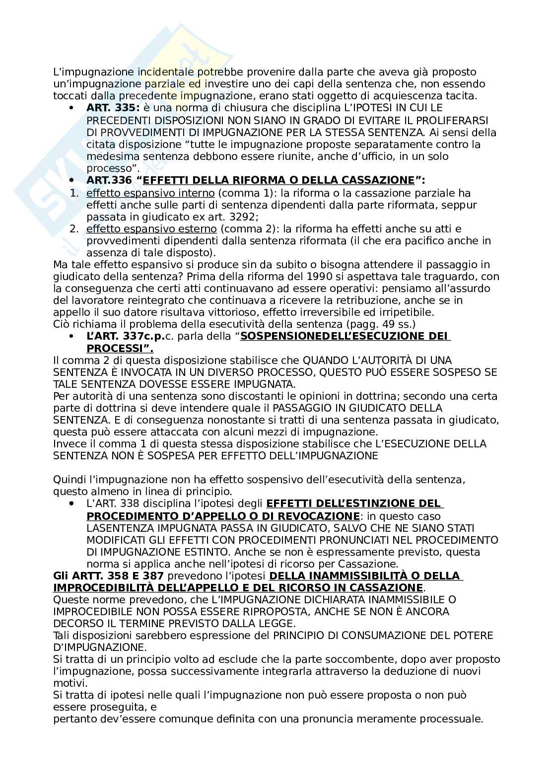 Rielaborazione del diritto processuale civile  Pag. 11