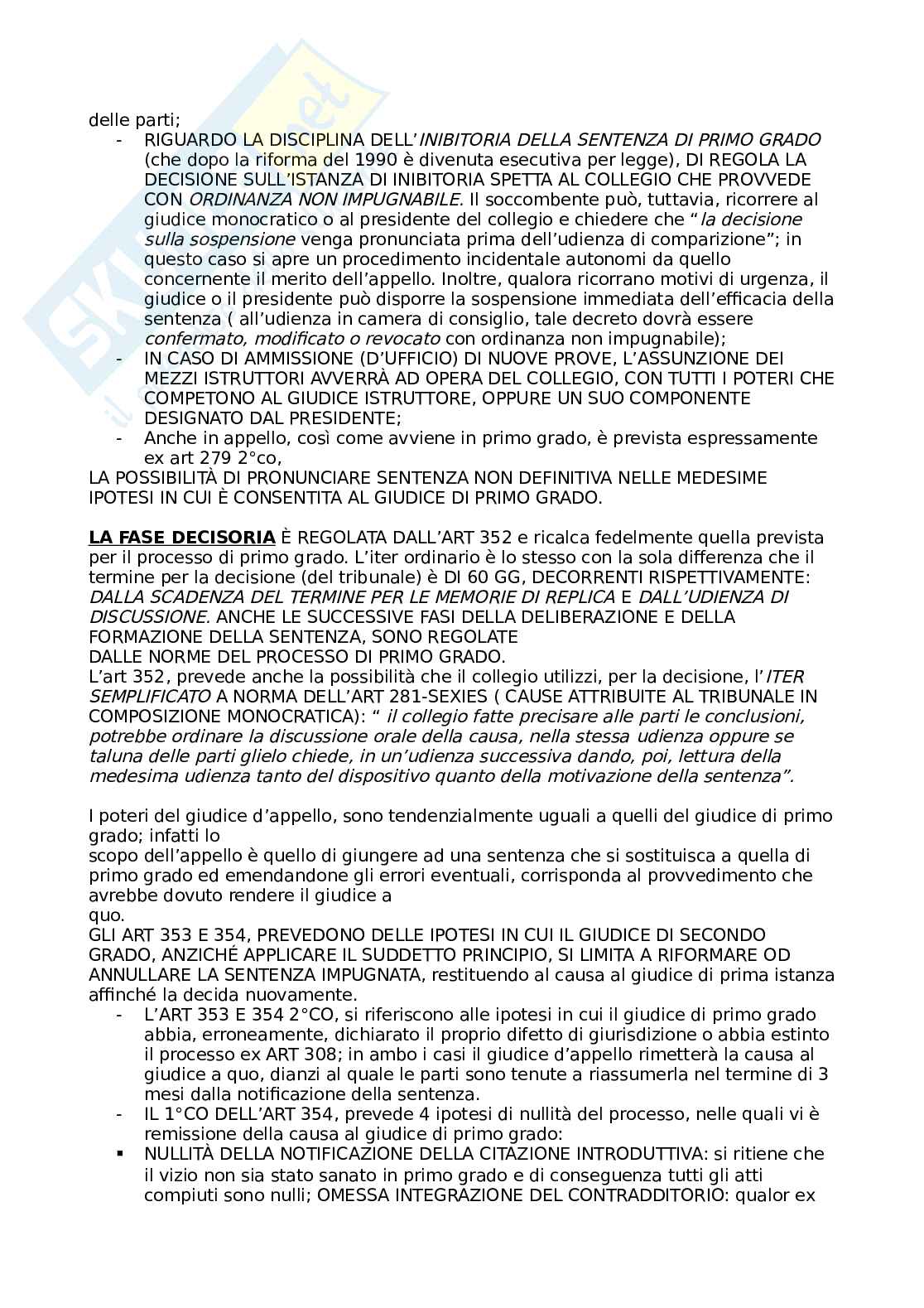 Rielaborazione del diritto processuale civile  Pag. 21