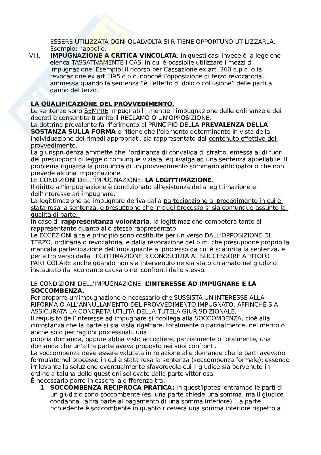 Rielaborazione del diritto processuale civile  Pag. 6