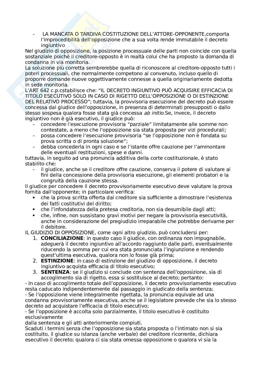 Rielaborazione del diritto processuale civile  Pag. 61