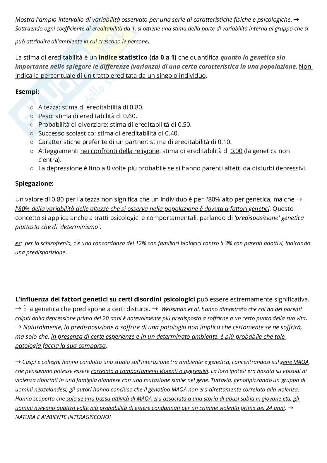 Riassunto esame Psicologia generale, Prof. Burro Roberto, libro consigliato Psicologia generale - Capire la mente osservando il comportamento, Holt, Bremner, Sutherland, Vliek, Passer, Smith Pag. 36