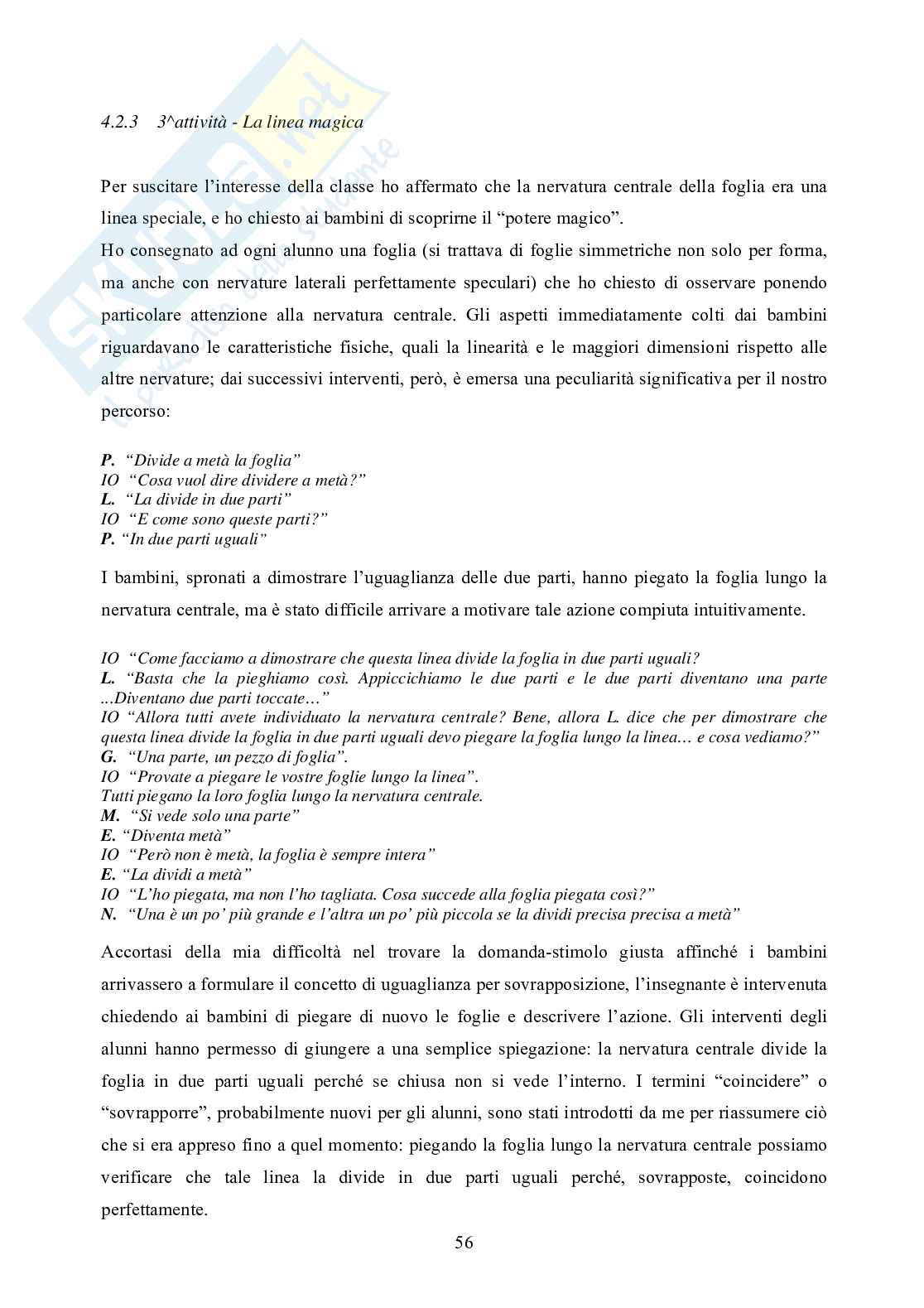 Toccare per vedere: l'apprendimento della geometria tra occhi e mani Pag. 56