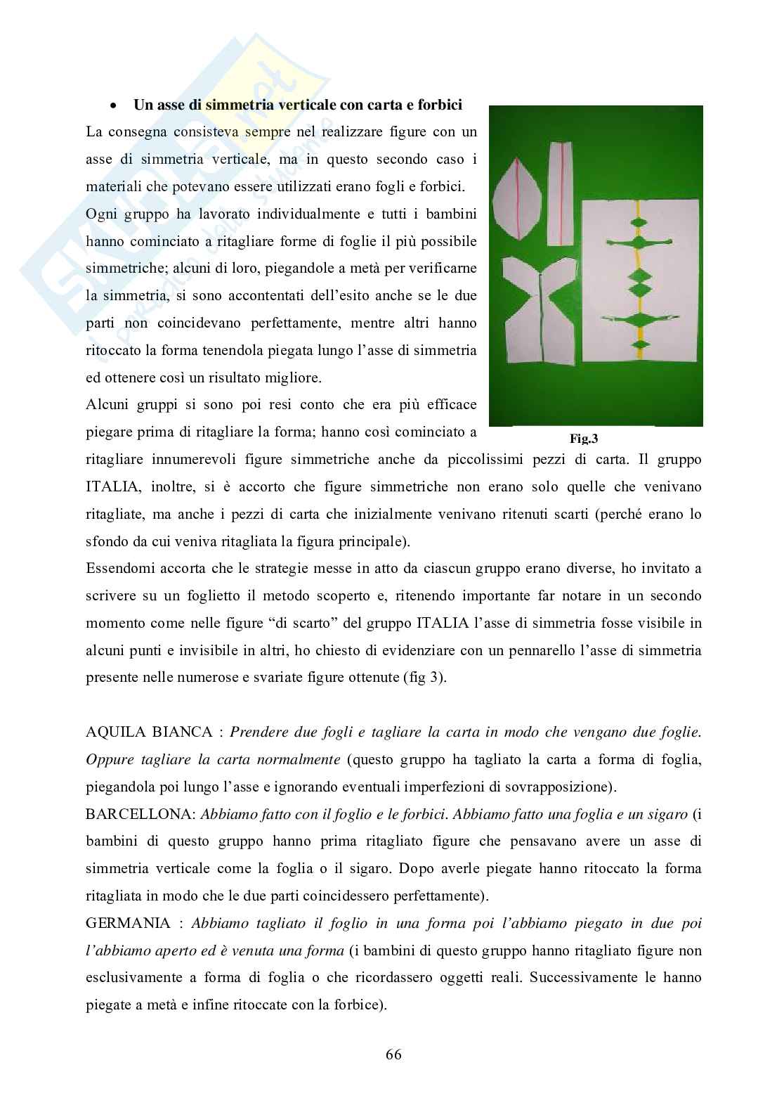 Toccare per vedere: l'apprendimento della geometria tra occhi e mani Pag. 66