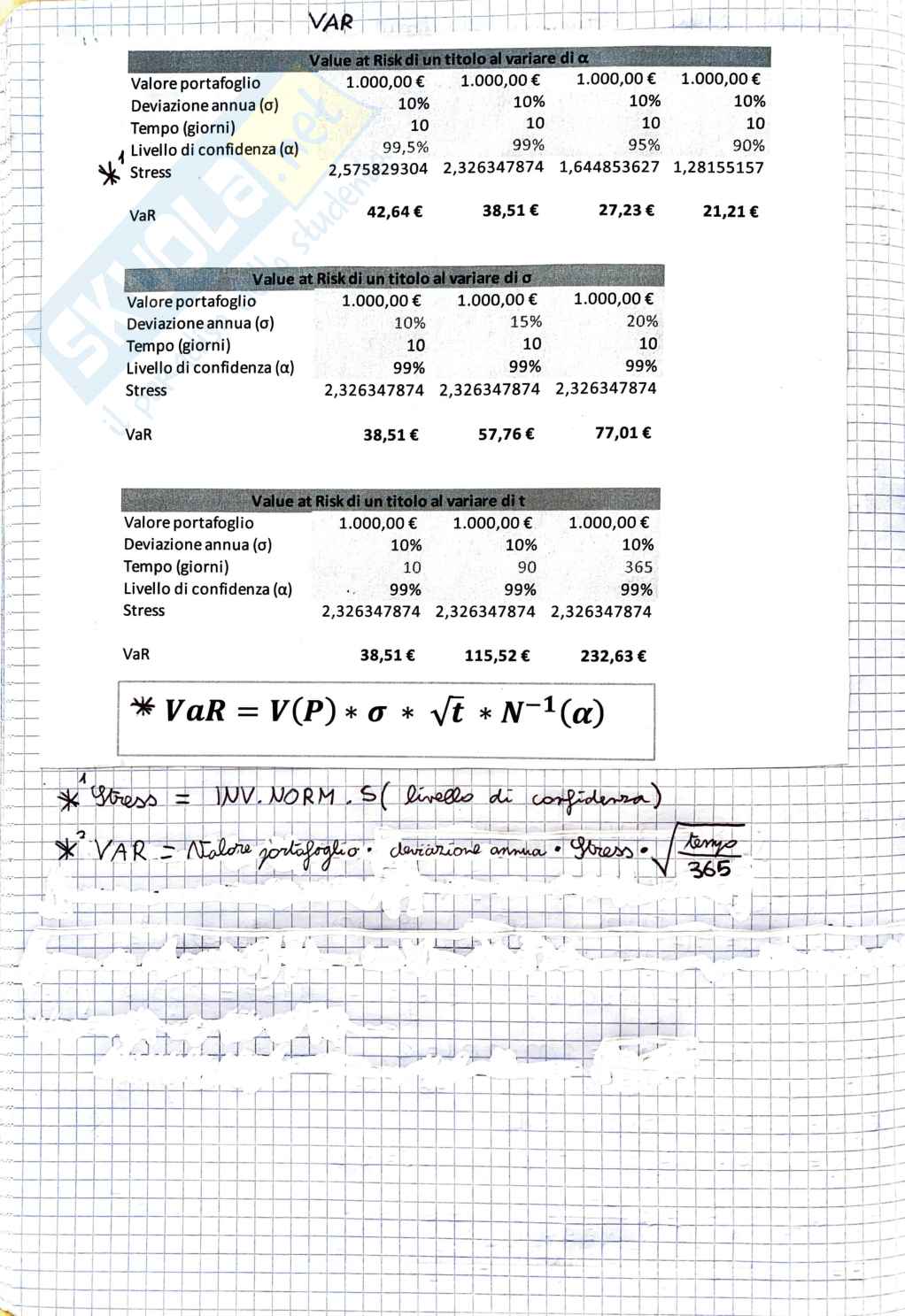 Esercitazioni Metodi quantitativi Pag. 2